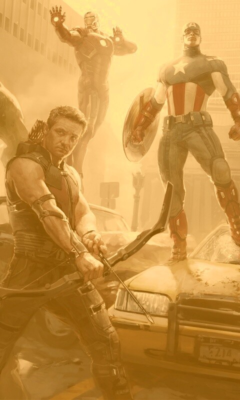 Арт к фильму Мстители обои