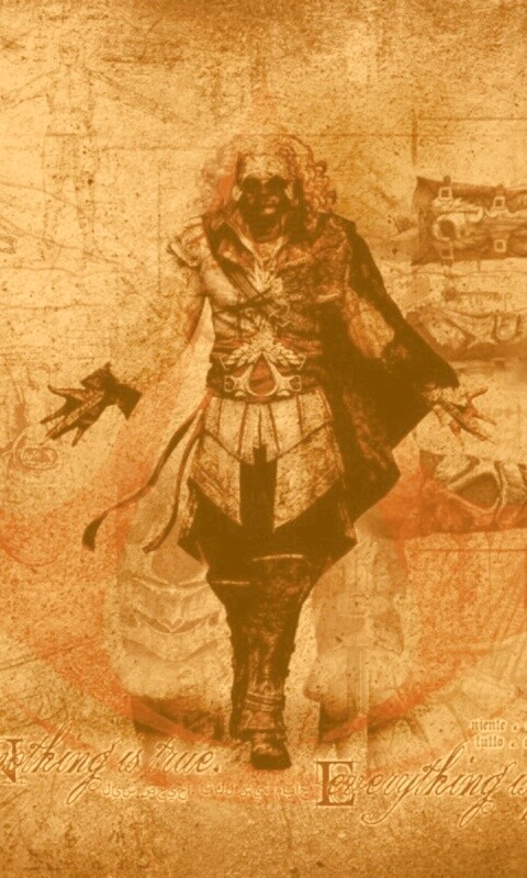 Гравюра Assasins Creed обои