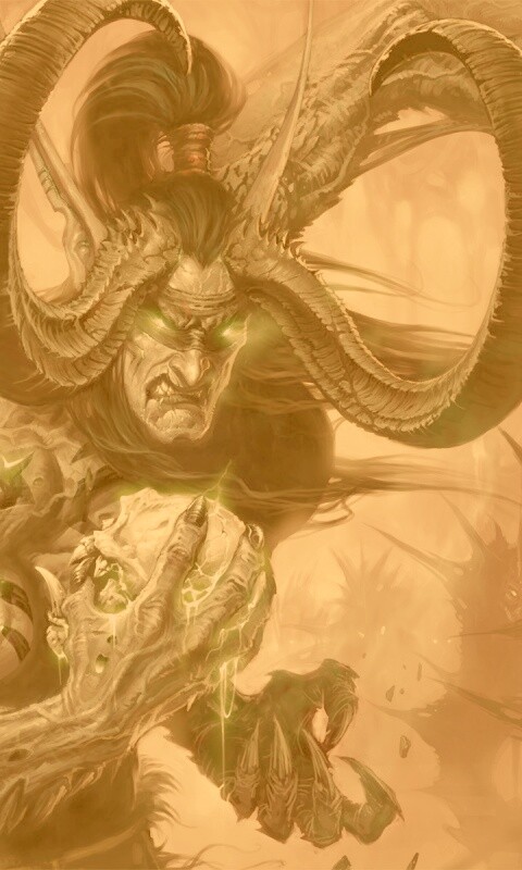 Иллидан из WoW BC обои