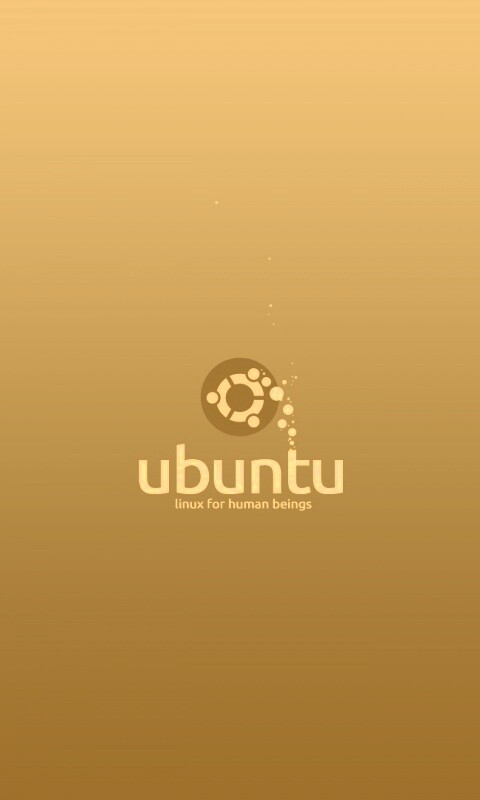 Логотип Ubuntu обои