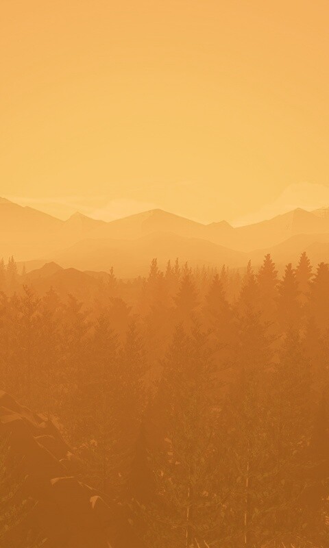 Firewatch закат обои