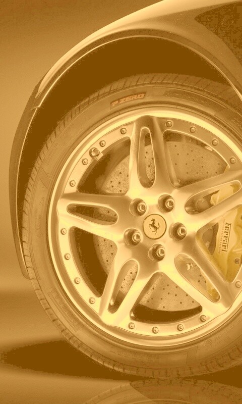 Колесо Scaglietti 612 обои