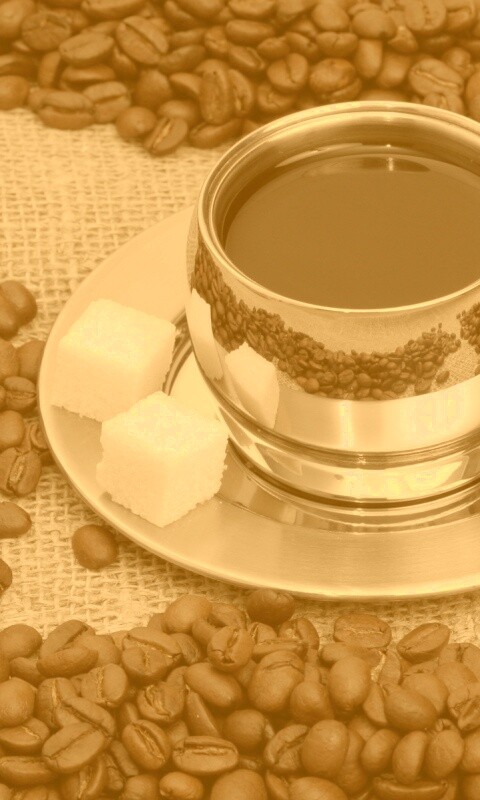 Кофе с сахаром обои