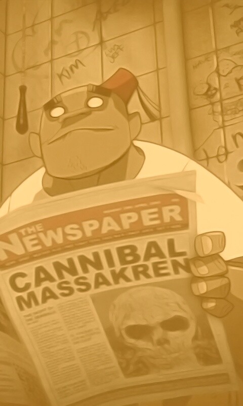 Рассел Хоббс из Gorillaz обои