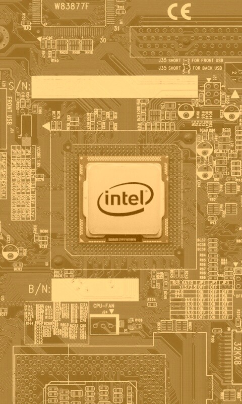 Процессор от Intel обои