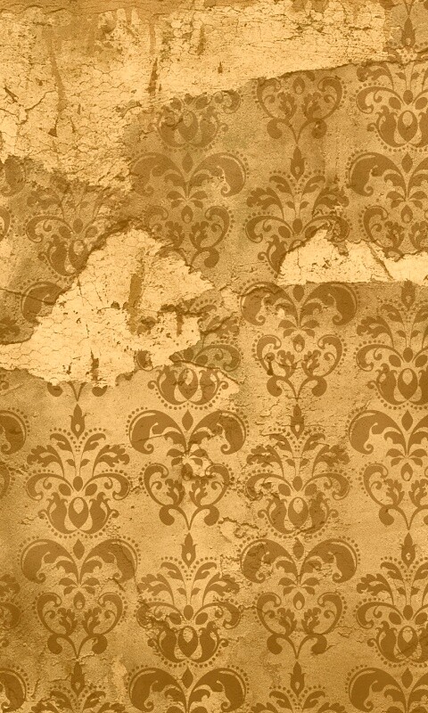 Рваные винтажные обои и штукатурка обои