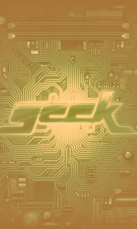 Печатная плата Geek обои