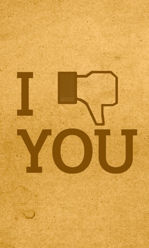 I dislike you обои
