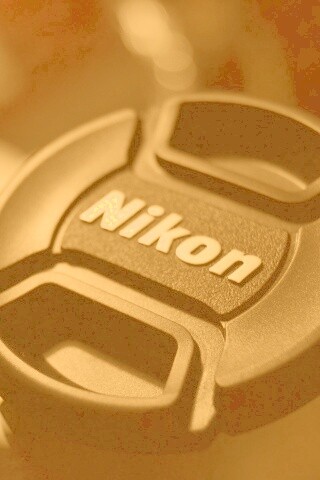 Крышечка от объектива Nikon обои
