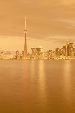 Ночной Торонто обои