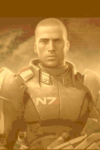 Шепард из Mass Effect обои