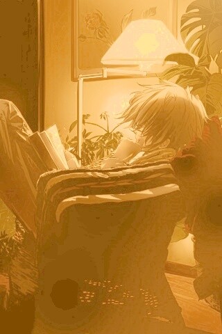 Парень с книжкой обои