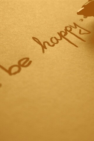 ... be happy ... обои