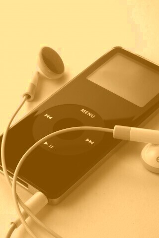 MP3 плеер  обои