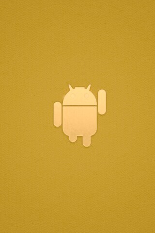Логотип Android на зеленом фоне обои