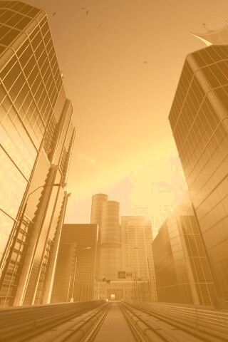 Улица из Mirrors Edge обои