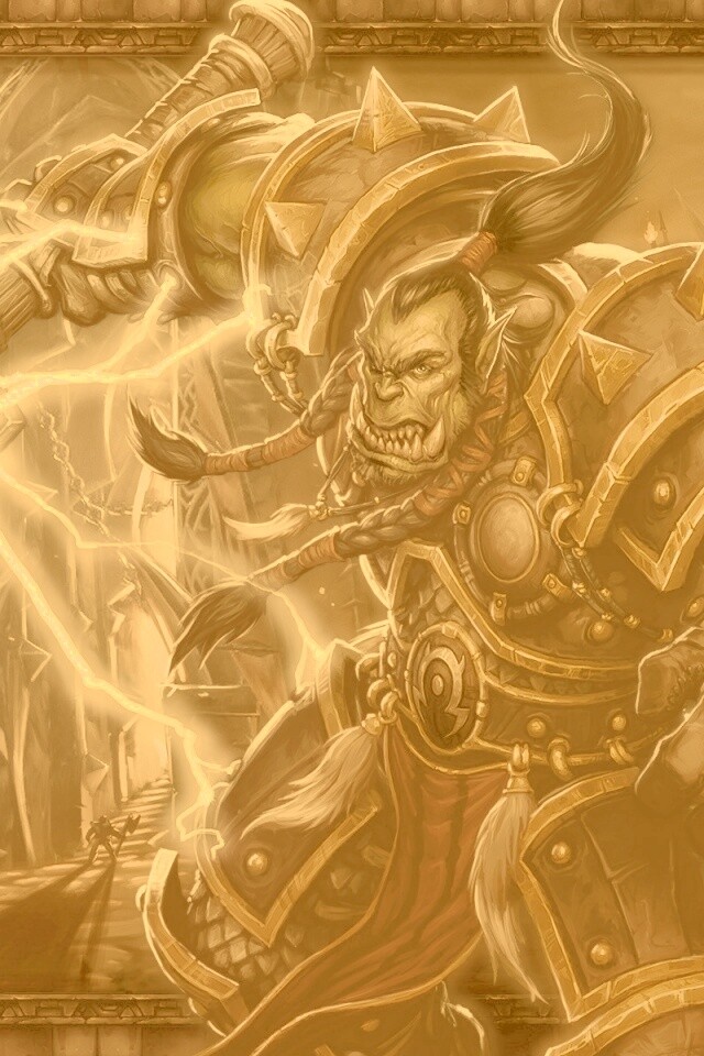 Орк из WOW обои