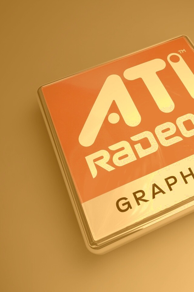 Логотип Ati Radeon Graphics обои