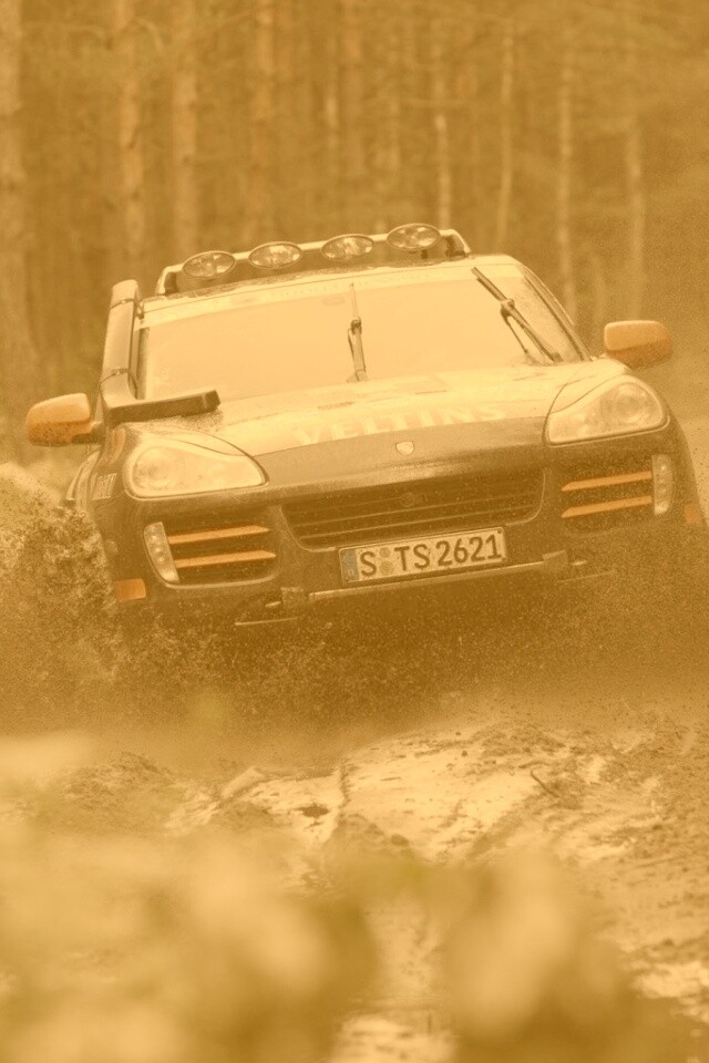 Ралли Porsche обои