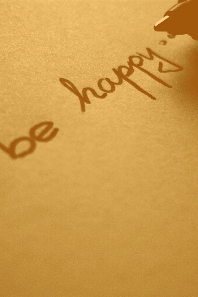 ... be happy ... обои