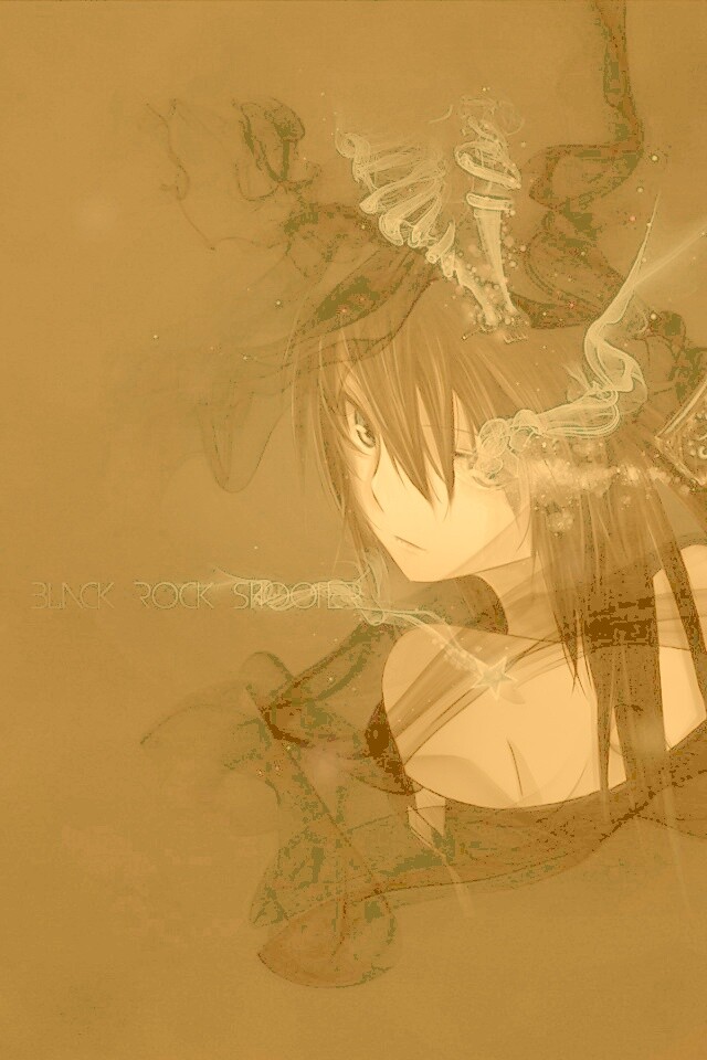 Black rock shooter обои