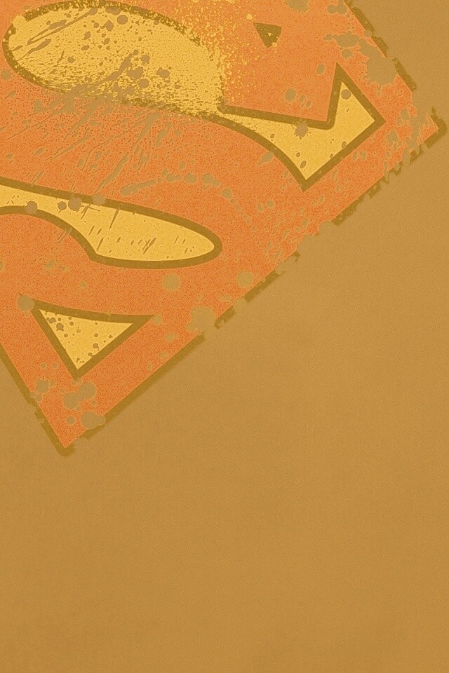 Потертый знак Супермена обои