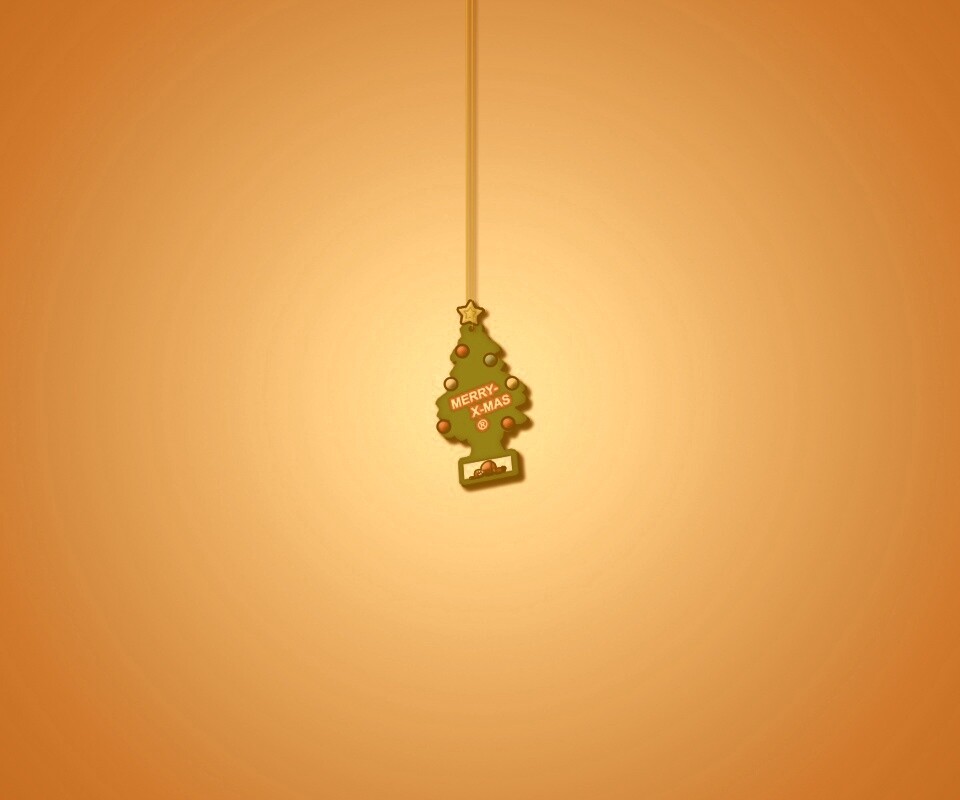 Автомобильны ароматизатор Merry x-mas обои