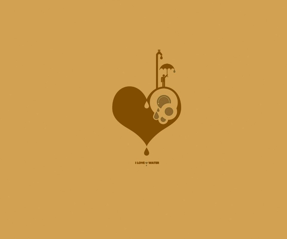 I love water обои