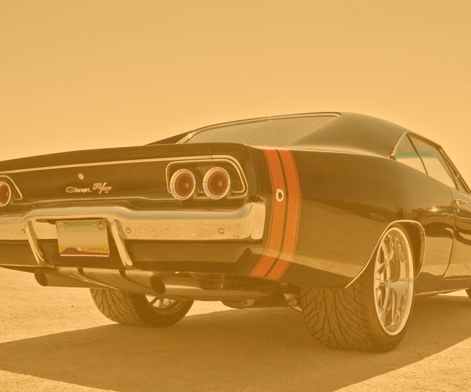 Зад Dodge Charger обои