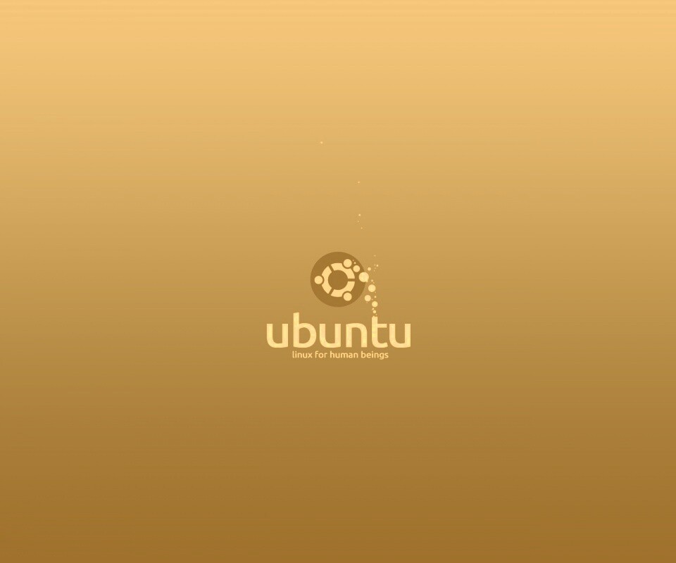 Логотип Ubuntu обои