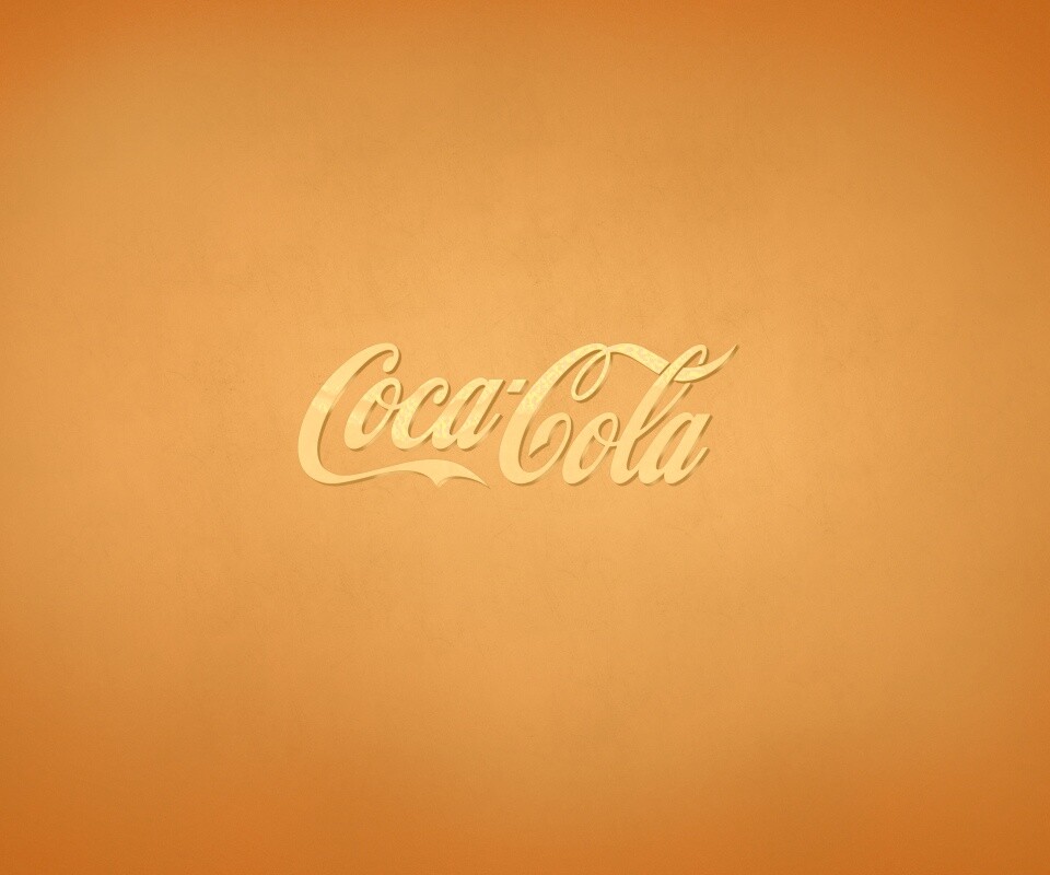 Красный логотип Coca-Cola обои