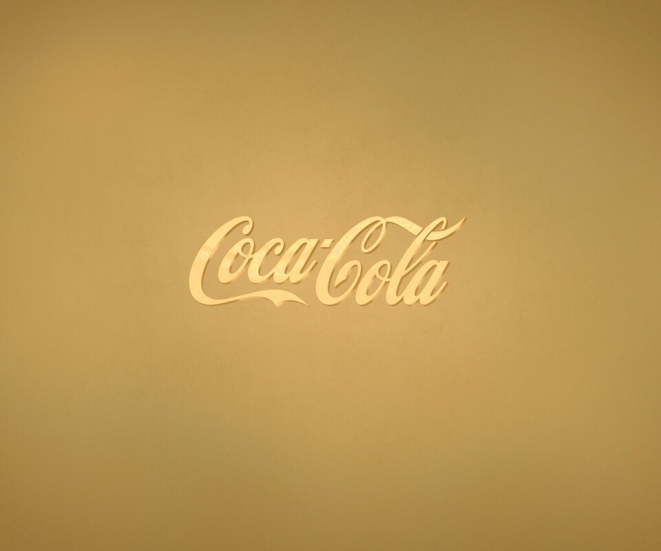 Синий логотип Coca-Cola обои