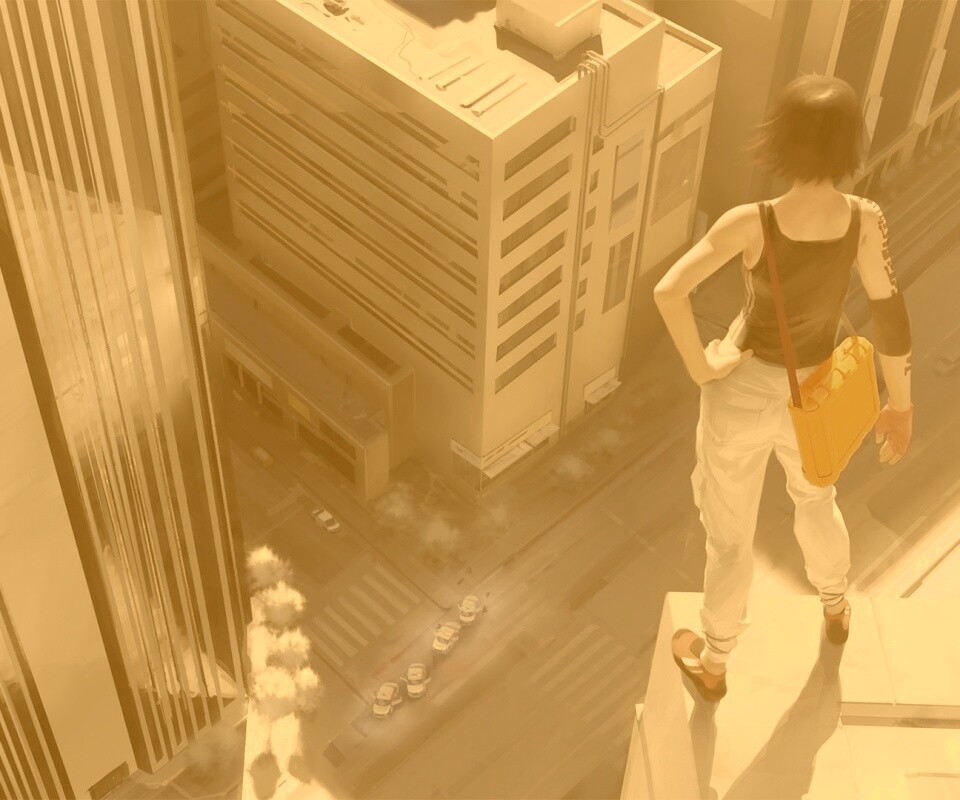 Фейт из Mirrors Edge обои