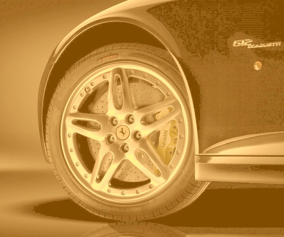 Колесо Scaglietti 612 обои