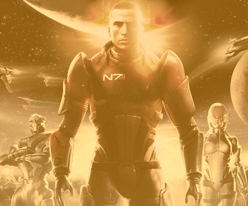 Mass Effect 1 обои