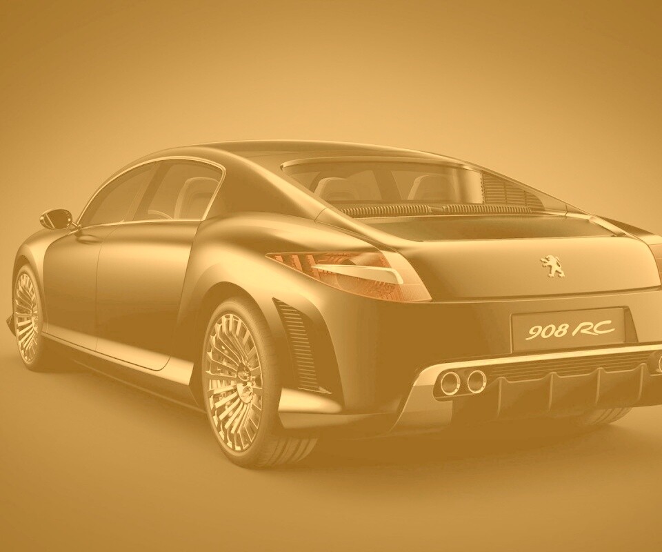 Peugeot 908 RC обои