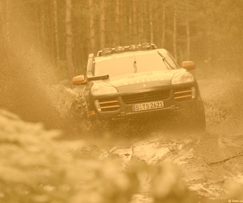 Ралли Porsche обои
