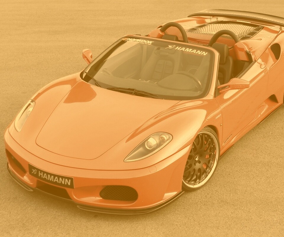 Ferrari  с тюнингом от Hamann обои