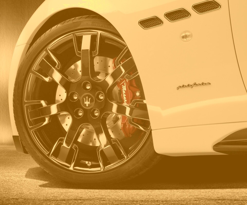 Колесу Maserati Granturismo обои