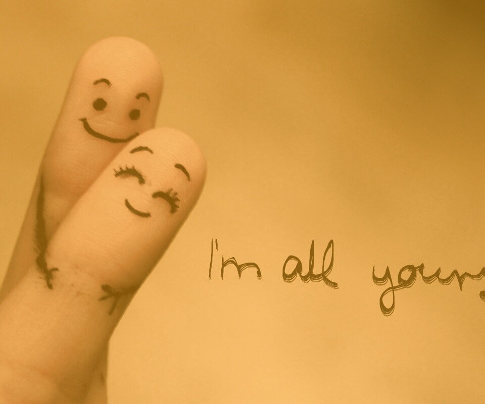 I"m all yours! обои