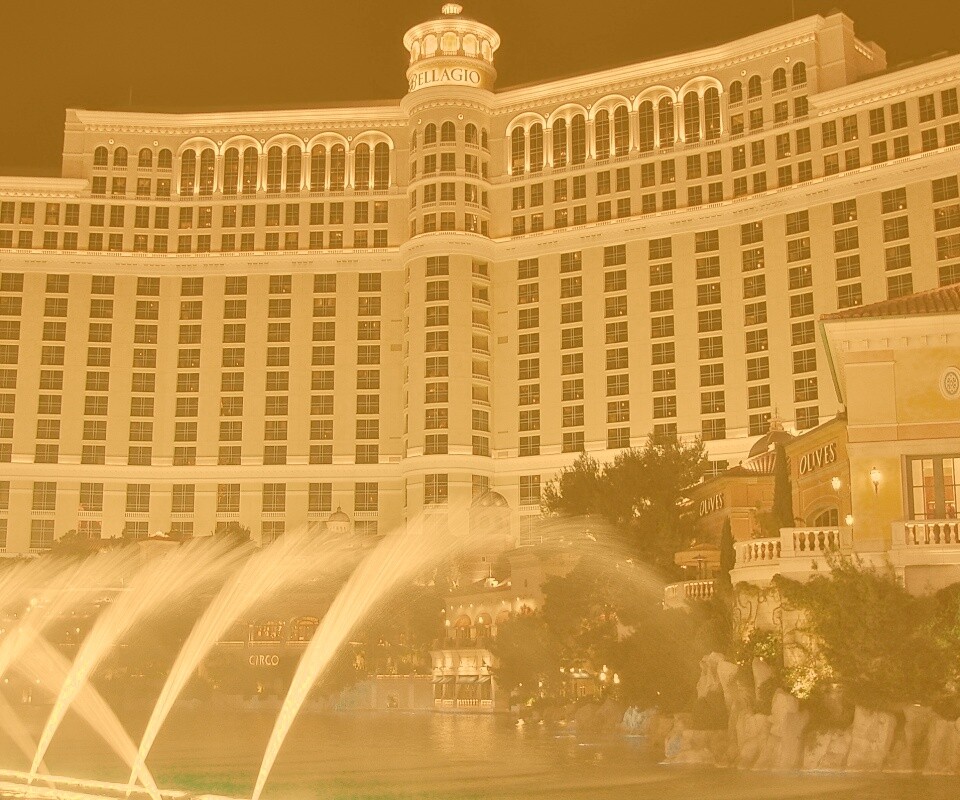 Казино Bellagio в Лас-Вегасе обои
