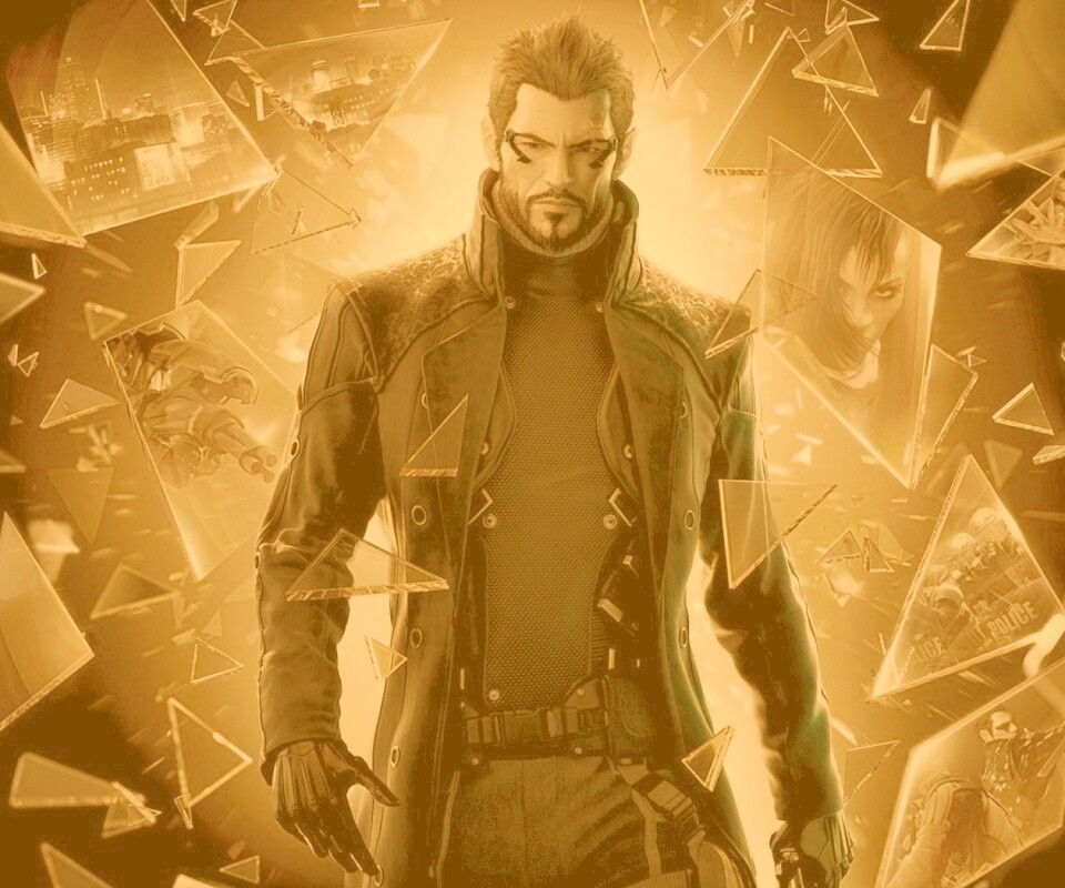 Адам Дженсен из Deus Ex : Human Revolution обои