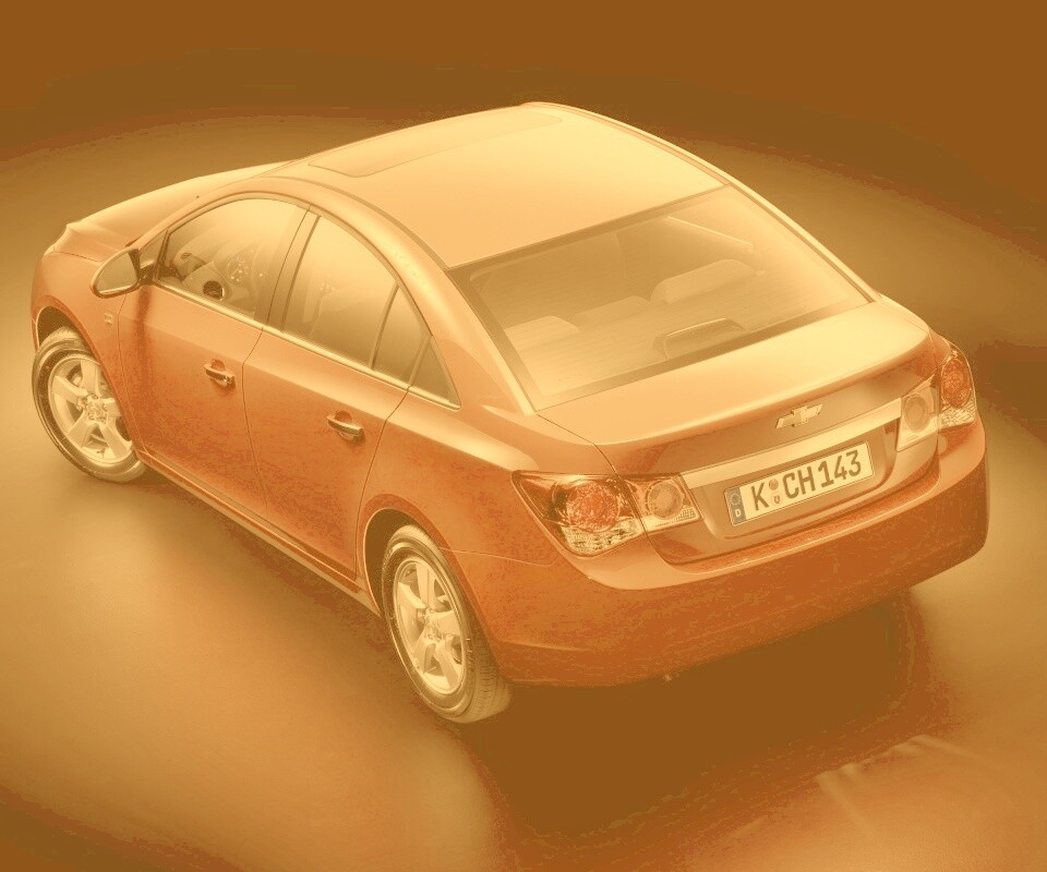 Шевроле Cruze красного цвета обои