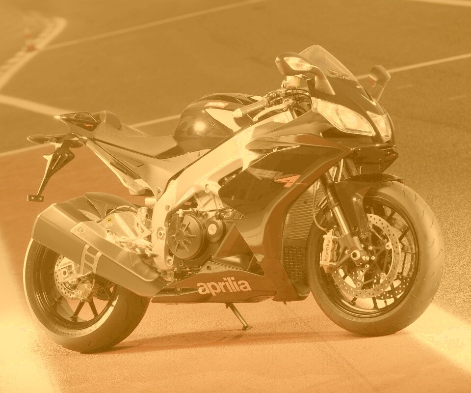 Aprilia на треке обои