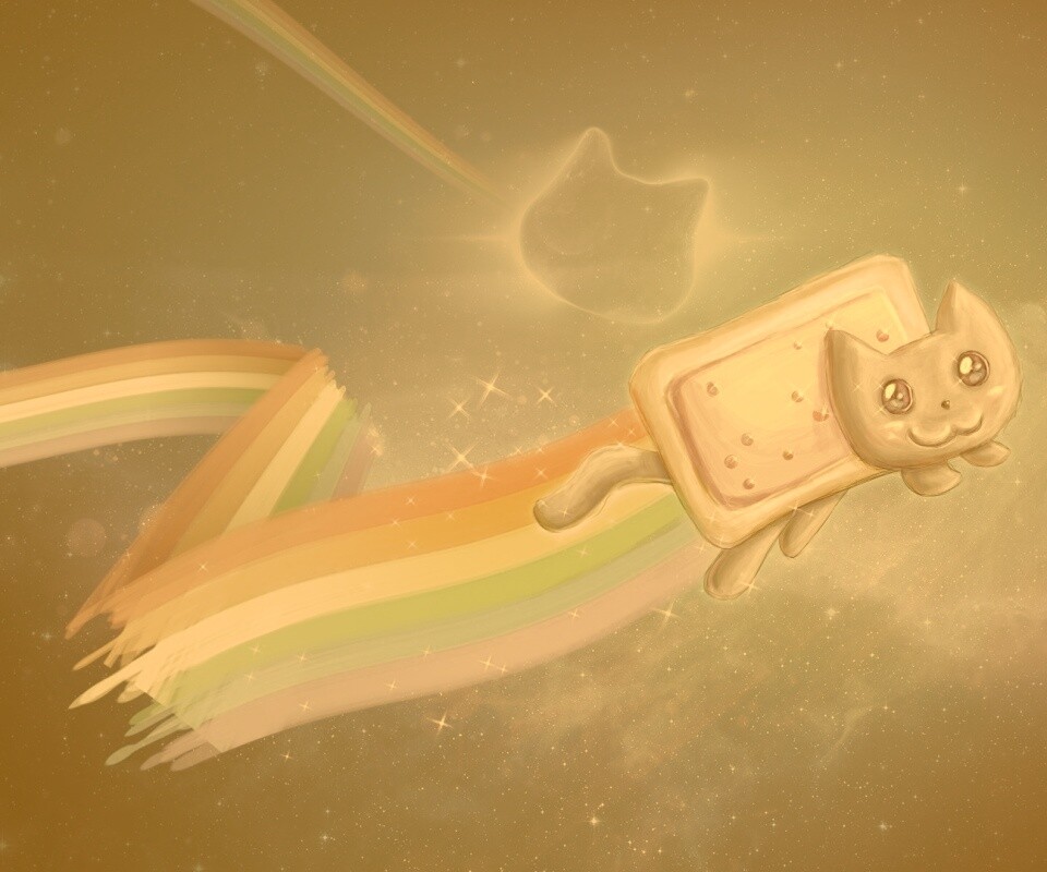 Nyan cat обои