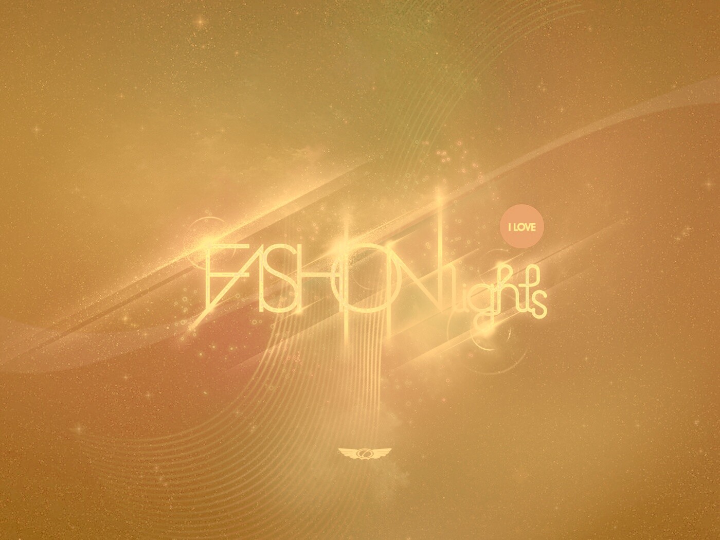 I love fashion lights обои