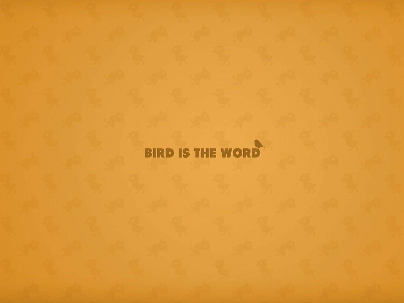 Bird is the word обои