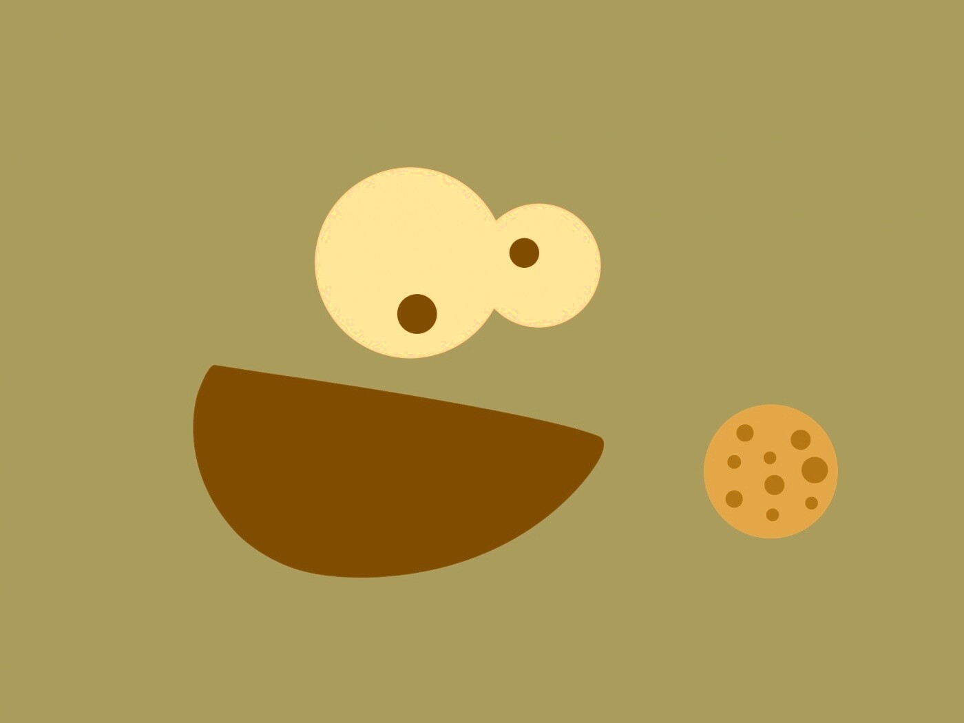 Коржик aka Cookie Monster обои