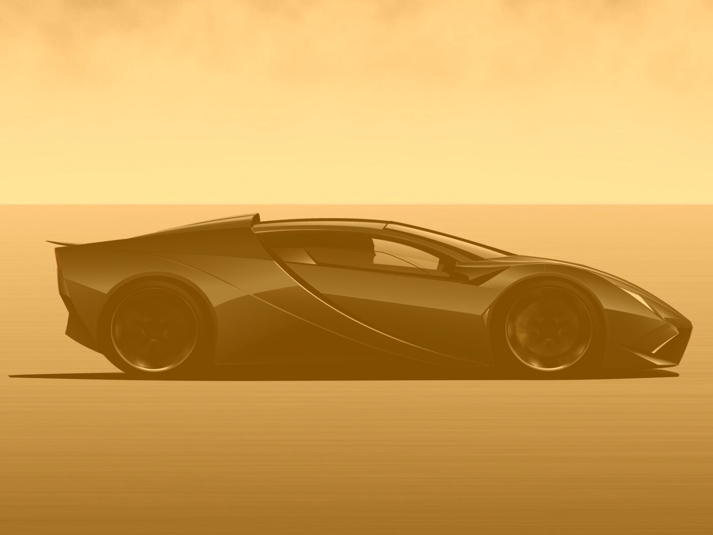 Скетч lamborghini  обои