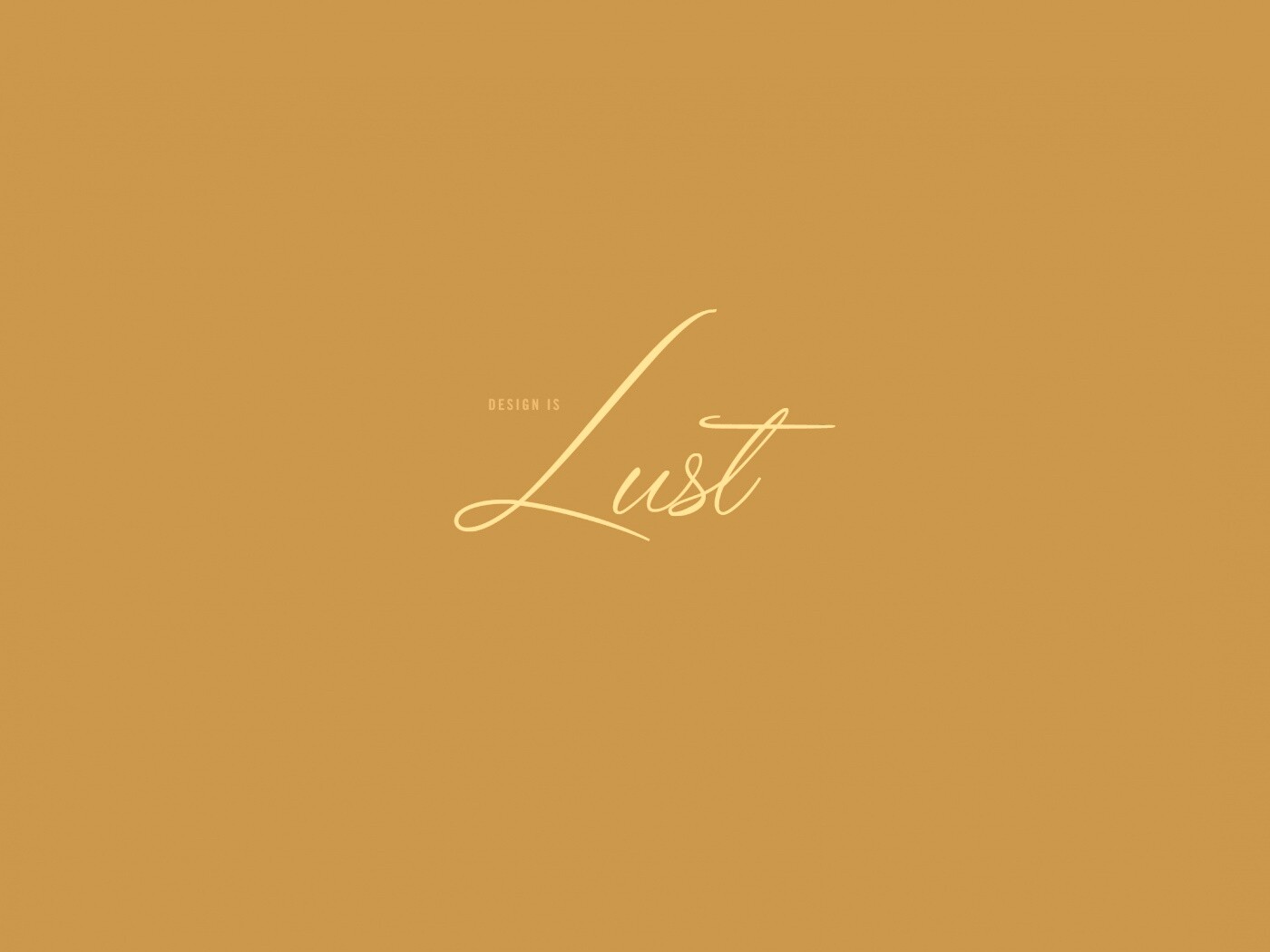 Design is lust обои